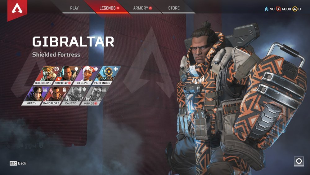 Battle royale Apex Legends