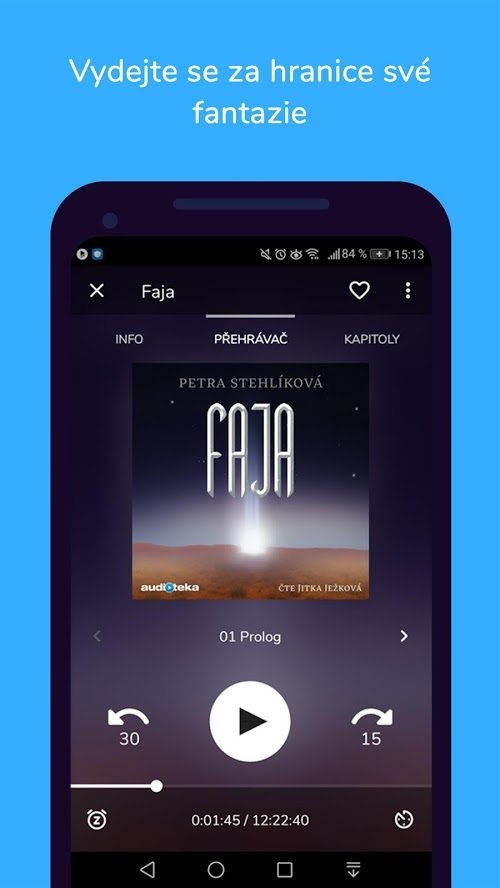 Aplikace Audiotéka