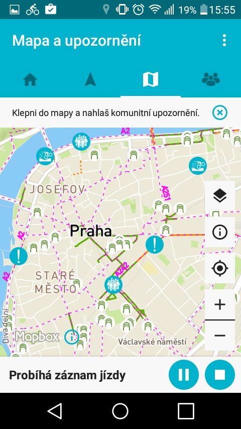 Nová aplikace Na kole Prahou je kompletním servisem pro cyklisty v metropoli.