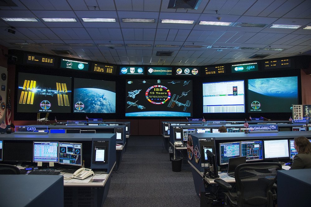 Odtud se řídí provoz Mezinárodní kosmické stanice (ISS)