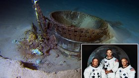 Raketa, která dopravila první lidi na Měsíc: Z moře vytáhli trosky Apolla 11!