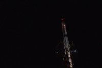 VIDEO: Apollo 11 po 50 letech znovu odstartovalo! Videomapping na Žižkovskou věž připomněl památný okamžik