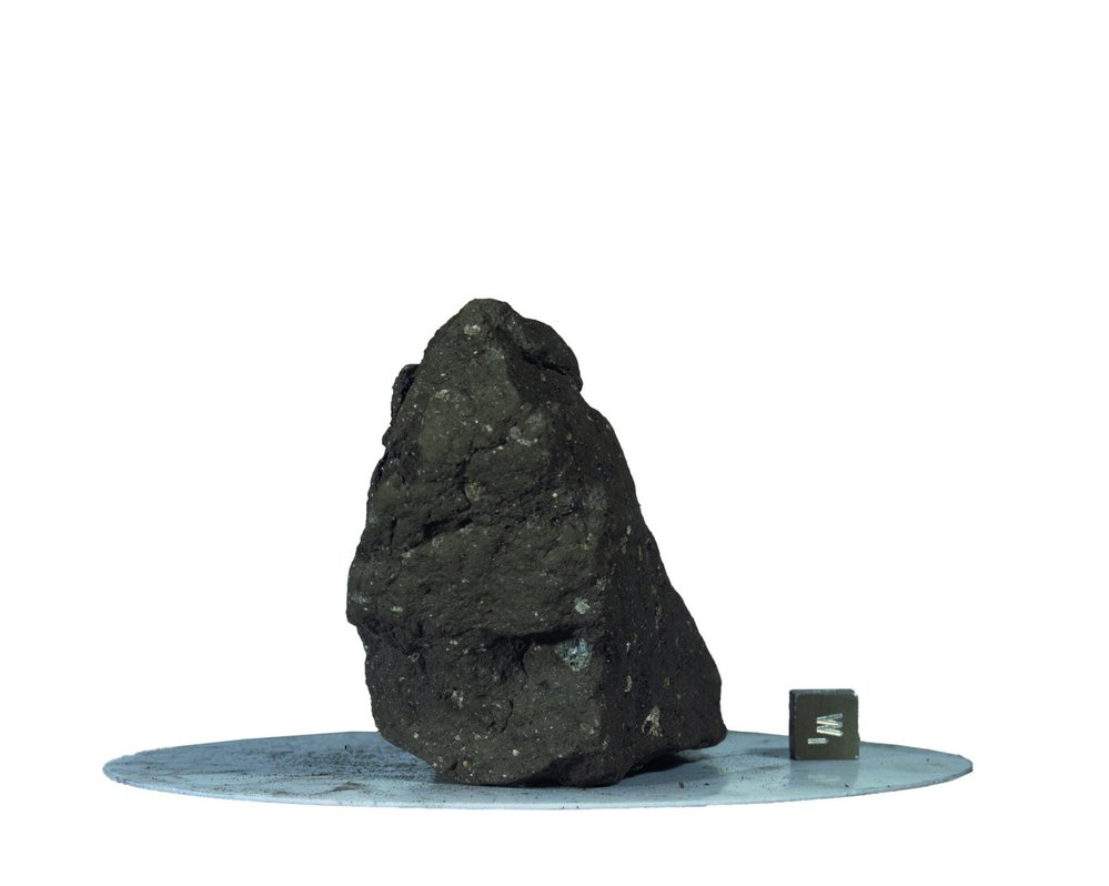 Jeden z kamenů, které na Zemi dopravila posádka Apolla 17