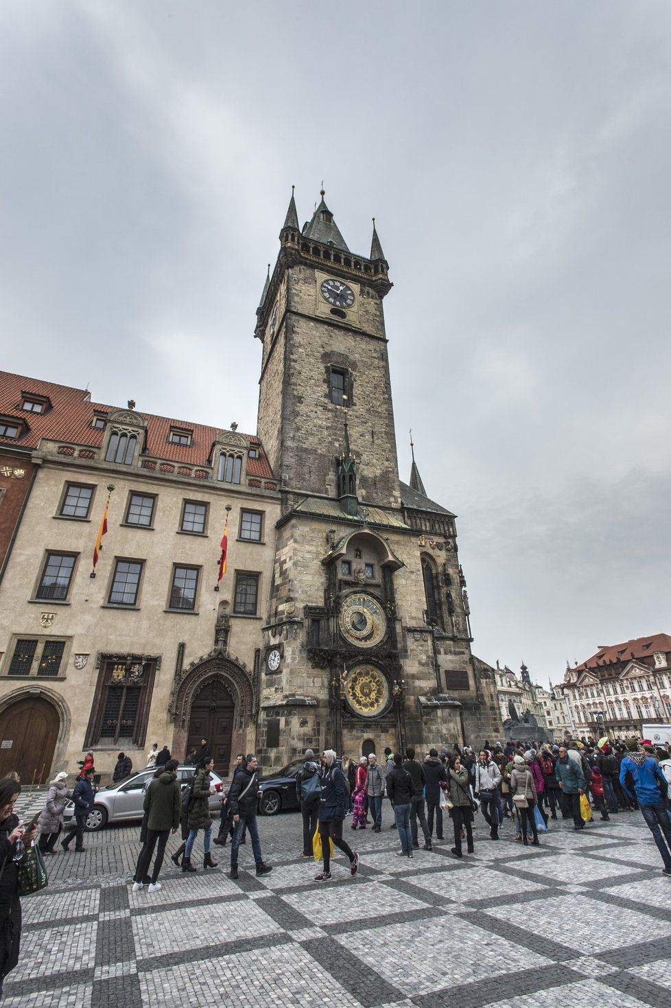 Staroměstská radnice před rekonstrukcí.