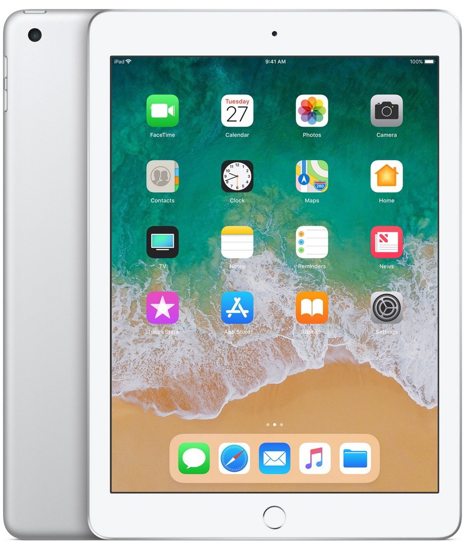  Apple iPad ve stříbrné barvě