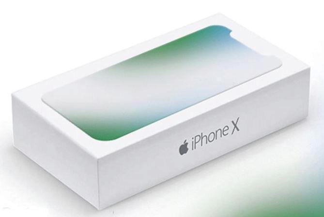 Údajná krabička iPhone X
