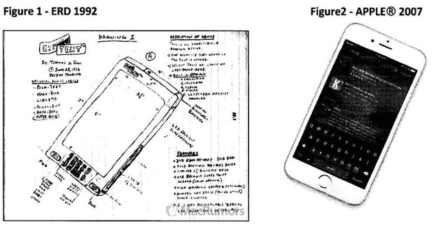 Rossův náčrt „Elektronického čtecího zařízení“
