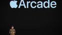 Představení herní služby Apple Arcade.