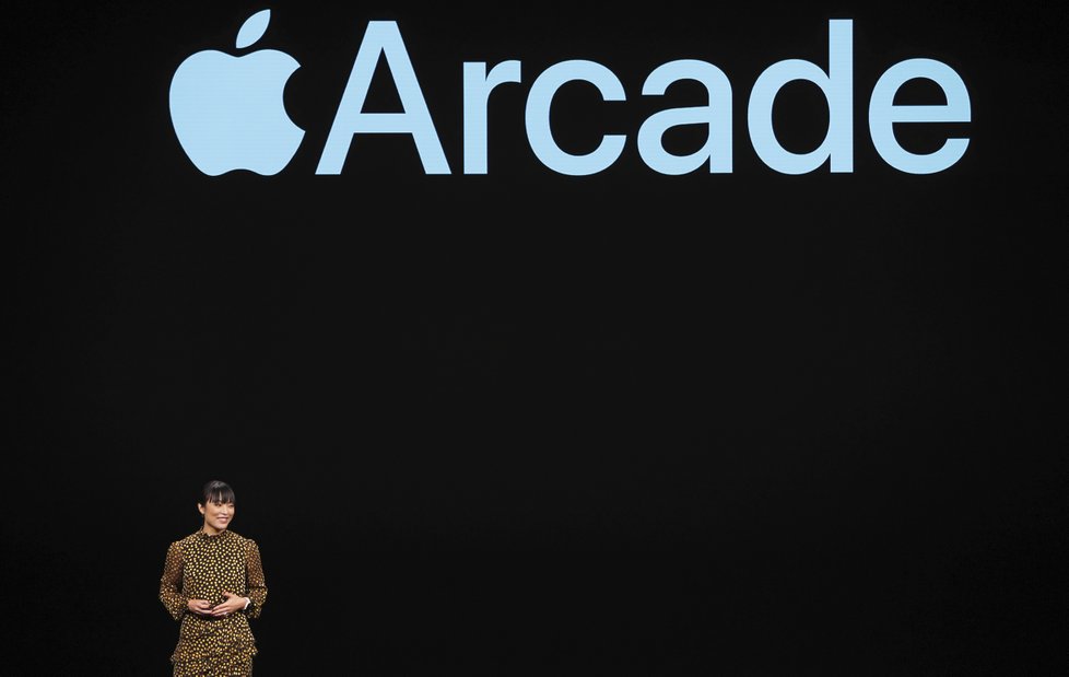 Představení herní služby Apple Arcade.