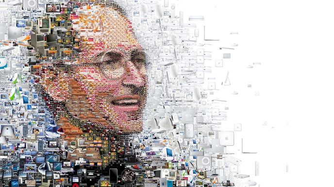 Digitální mozaika Steva Jobse