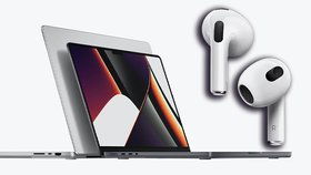 Apple odhalil hi-tech novinky: MacBooky Pro se superčipy a voděodolná sluchátka!
