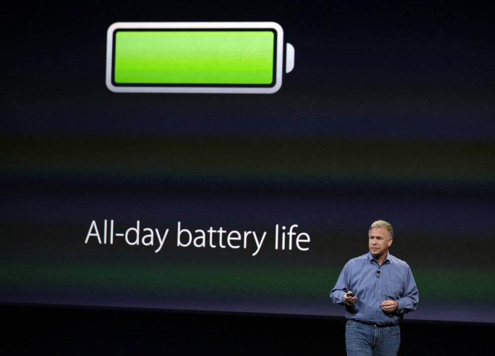 Baterie MacBooku vydrží celý den.