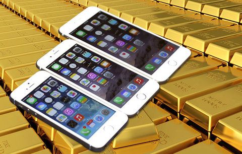 Apple získal ze starých a rozbitých iPhonů tunu zlata. Téměř za miliardu korun