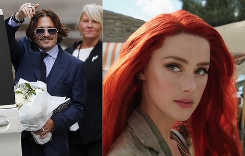 Johnny Depp se raduje: Exmanželku Amber Heardovou vyhodili z filmu Aquaman 2! Porušila smlouvu