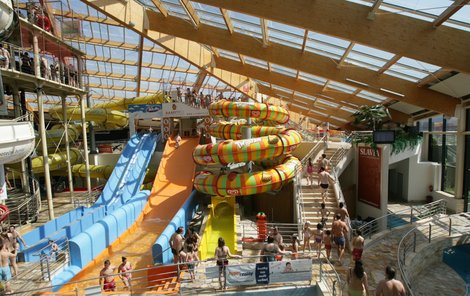 Aquapark v Čestlicích u Prahy