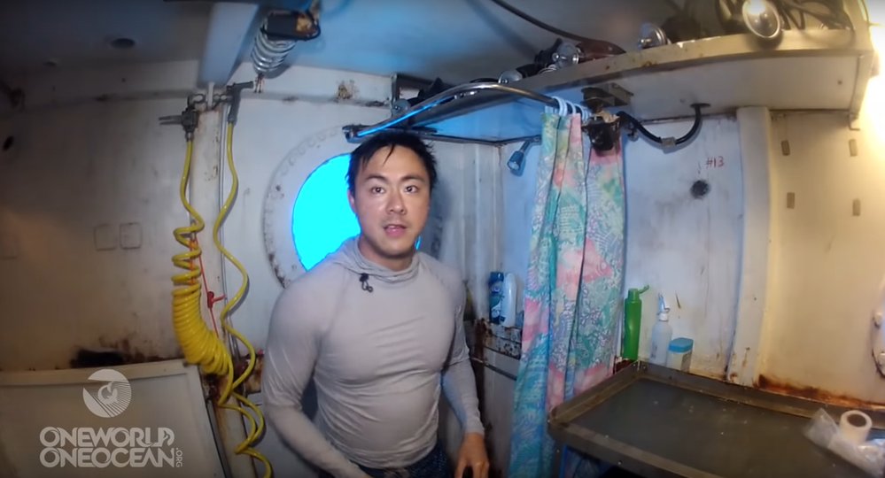 Uvnitř podmořské laboratoře Aquarius