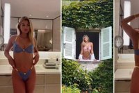 Arabella Chiová (32): Sexy video v průhledném prádle!