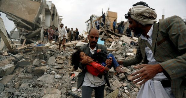 Arabové omylem bombardovali domy s dětmi. Šlo prý o technickou chybu
