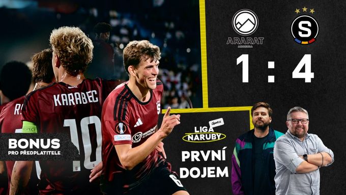Sparta si z Arménie odváží vítězství 4:1. Guddal muž zápasu, ukázal se Suchomel Sparta si z Arménie odváží vítězství 4:1. Guddal muž zápasu, ukázal se Suchomel