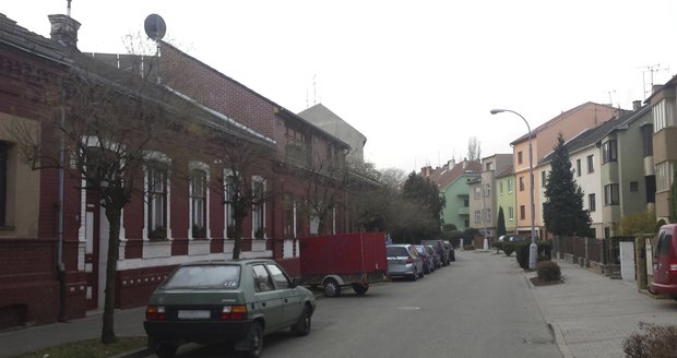 Jeneweinova ulice v Brně