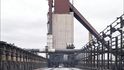 Koksovna s uhelnou věží Arcelor Mittal v Burns Harbor