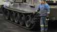 ArcelorMittal Ostrava vyřazuje tanky po armádě
