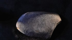 Odborníci z Moravského zemského muzea v Brně představili unikátní předmět ze starší doby kamenné. Říční valoun s rytinami mamuta a hlavy koně našli na Hladovém vrchu v Ostravě.