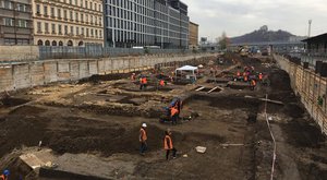 Nadšení archeologové: Nálezy od Masarykova nádraží v Praze
