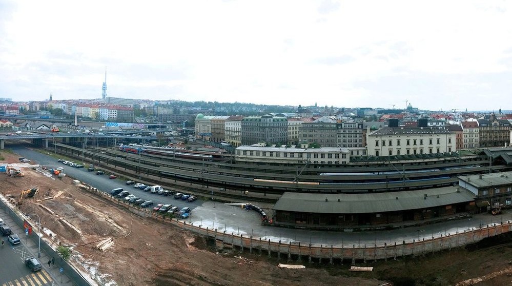 Vykopávky u Masarykova nádraží v Praze odhalují poklady