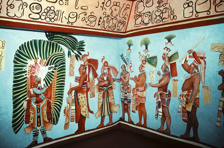 Tropický prales skrýval až do poloviny ninulého století tyto úžasné nástěnné malby