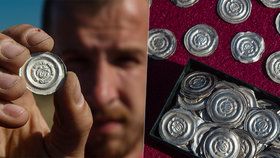 Archeologové našli na Písecku 800 stříbrných mincí: Pocházejí ze 13. století