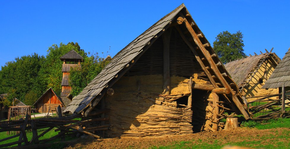 Archeoskanzen Modrá