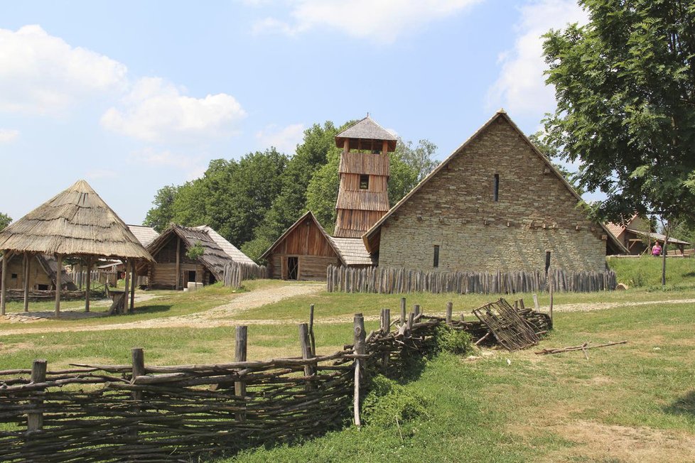 Archeoskanzen Modrá