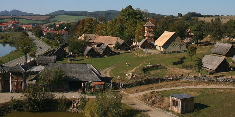 Archeoskanzen Modrá