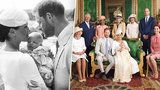 Přísně tajné křtiny Archieho: Královský pár zveřejnil první fotografie! Za kmotry šly sestry princezny Diany?