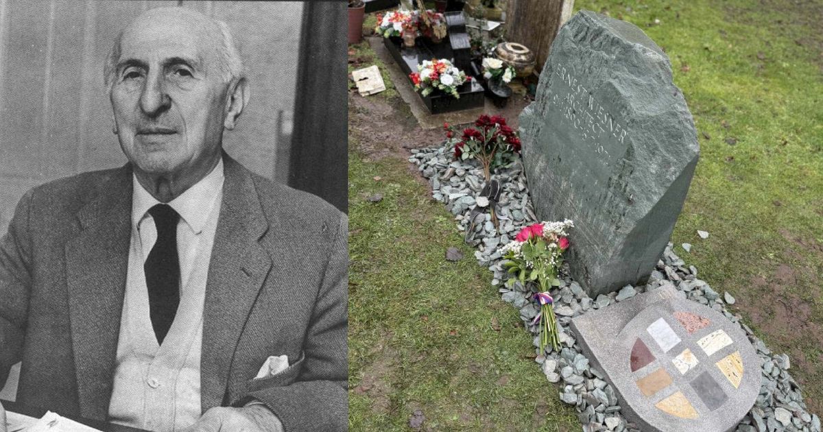 Brno y la región levantaron en Liverpool la tumba deshabitada del arquitecto Wisner