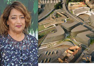 Zaha Hadid platí za ikonu. Co ve světě dokázala žena, která projektem budov u Masarykova nádraží změní tvář Prahy?