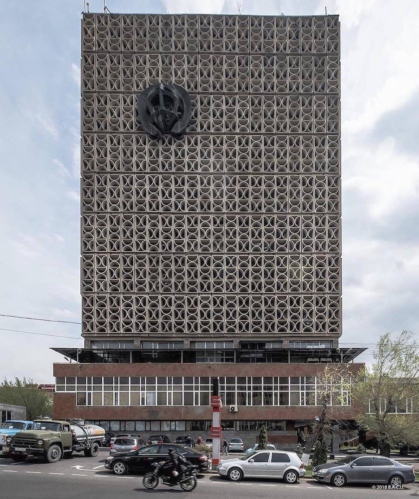 Institut komunikace, Jerevan, Arménie, 1976