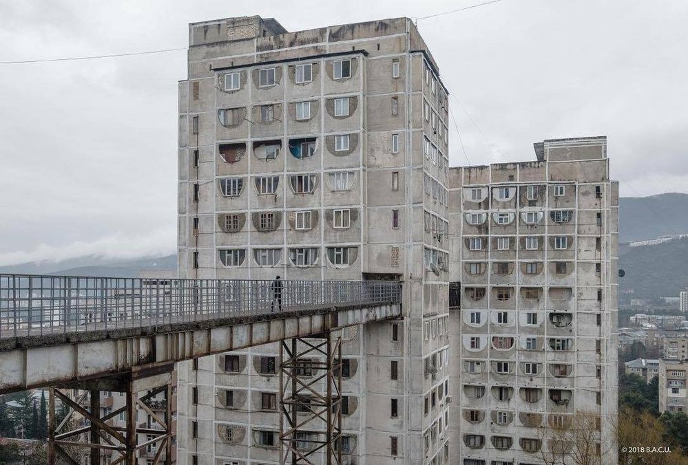 Obytné domy v gruzijském Tbilisi, 1974-76