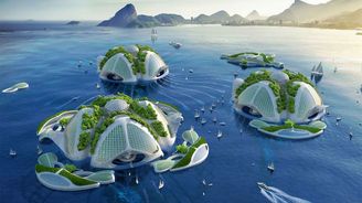 Belgický architekt navrhl fantastickou ekovesnici v oceánu 