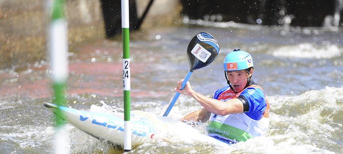 Vodní slalom, Praha - Troja, Světový pohár 2015, K1 - Muži finále