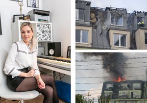 Tři čtvrtě roku po ničivém požáru museli v domě, ve kterém bydlí Markéta Poulíčková hasiči zasahovat znovu.