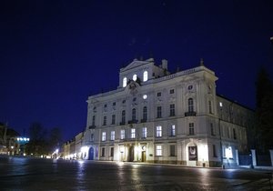 Arcibiskupský palác na Hradčanech.