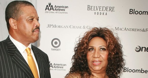 Aretha Franklin se svým snoubencem Williamem Wilkersonem