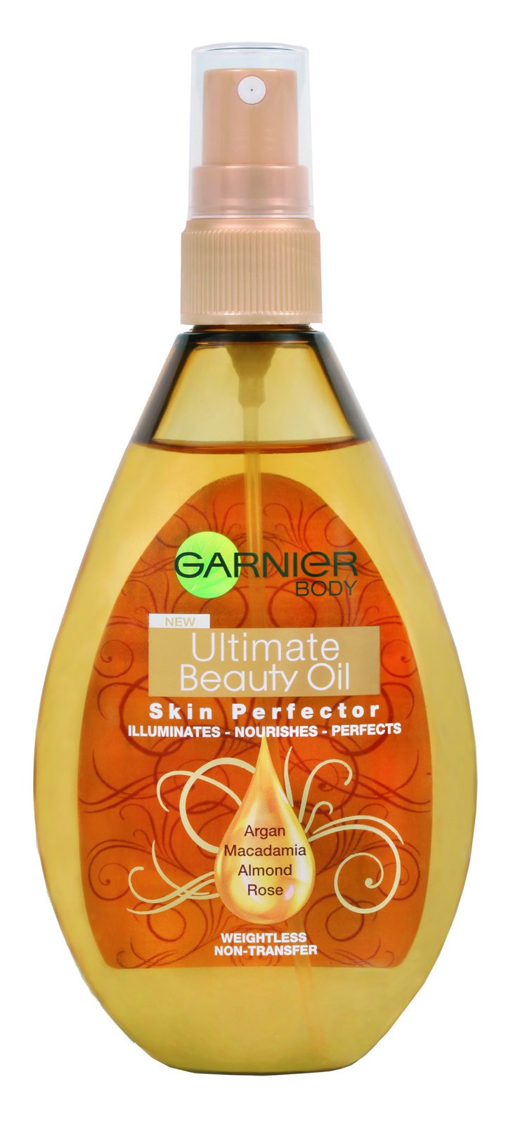 Tělový olej Ultimate Beauty Oil, Garnier, 159 Kč.