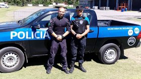 Liberecký strážník David Fischer během stáže a výcviku u jihoamerických policejních jednotek.