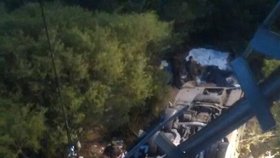 V Argentině se zřítil autobus do propasti, nejméně 41 mrtvých.