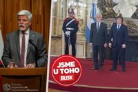 Pavlovi v Argentině: Přijetí u prezidenta s motorovkou!