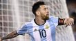 Kapitán Argentiny Lionel Messi rozhodl z penalty duel proti Chile