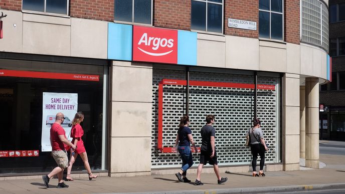 Řetězec Argos se nejspíše zúží na pouhých sto prodejen.